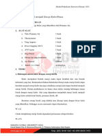 Praktikum 4. Konversi Energi Listrik Menjadi Energi KalorPanas