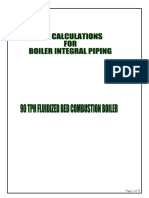 Ibr Calculation Boiler Integral Piping