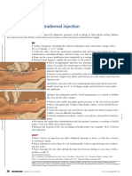 Administering An Intradermal Injection.16