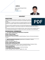 Samuel Lancel P. Garcia: Position: Project Architect Duration: December 2019-Present