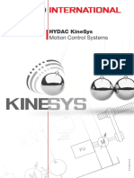 Hydac Kinesys: Motion Control Systems