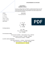 Nicole F. Apin Engineering Economy Bs Che3 Depreciation: Given: Required