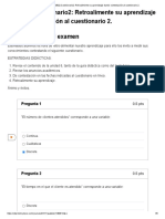 Examen - (AAB02) Cuestionario2 - Retroalimente Su Aprendizaje Dando Contestación Al Cuestionario 2