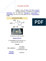 Ascorbato de Sodio