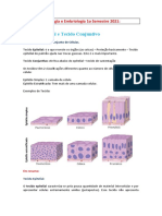 Histologia e Embriologia 1o Semestre 2021