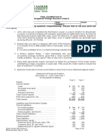 Final Examination in Management Strategic Business Analysis Name: Date: Score: Course/Year/Section: Student #