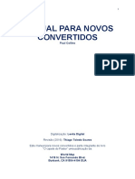 Manual para Novos Convertidos Cajado Do Pastor Novo