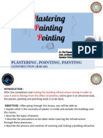 Plastering, Pointing Painting