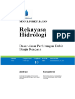 Modul Rekayasa Hidrologi (TM10)