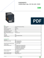 Zelio Electromechanical Relay - RXM2NB3FD