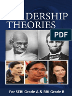 Leadership Theories: For SEBI Grade A & RBI Grade B