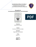 La Evolución Del Medicamento y Las Farmacopeas