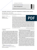 2009 Sustainable Solutions For Solid Waste Management in Southeast Asian Countries