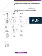 NCERT Solutions For CBSE Class 8 Maths Chapter 10 Visualising Solid Shapes