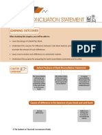 Bank Reconciliation Statement