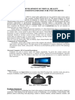 Title-Framework Development of Virtual Reality Application in Automotive Industry For Tvet Students