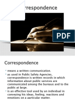 Correspondence 111