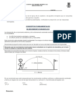 Guía 1 Movimiento Parabólico