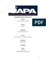 Tarea #2 Derecho Procesal Penal I