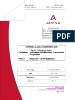 Customer: Setting Calculation For Relays