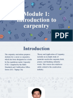 Module 1 Introduction To Carpentry