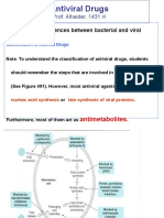 Antiviral Drugs. (Third Year)