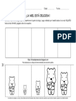 Ordenar Osos Por Tamaño - Seriación