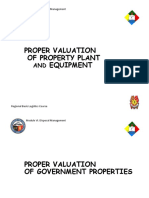 Proper Valuation of Property Plant Equipment: Module VI. Disposal Management