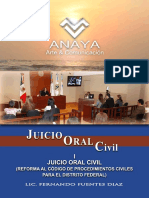 I El Juicio Oral Civil D.F