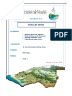 Informe N 3 Caudal de Diseno Alumnos