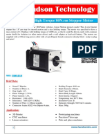 Handson Technology: Nema-17 1.5A High Torque 80N.cm Stepper Motor