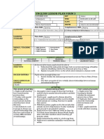 English Lesson Plan Form 3: at The End of The Lesson, Pupils Should Be Able To