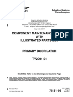 K0377 - CMM - 003 Primary Door Latch