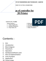 Design of Controller For 3D Printer: Pryadarshini Institute of Engineering and Technology, Nagpur