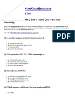 Microprocessor MCQ