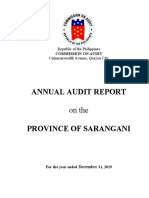 COA-SaranganiPov2019 Audit Report