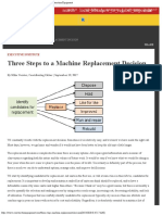 Three Steps To A Machine Replacement Decision Construction Equipment