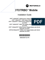 Mototrbo Mobile: Installation Guide