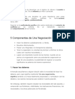 Contenido Sesion 1 Negociación y Resolución de Conflictos