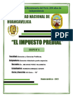 Trabajo Monografico Del Impuesto Predial