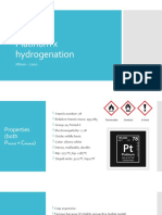 Platinum X Hydrogenation: Mtuan - 11as1