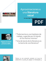 Aproximaciones A Una Literatura Raizal