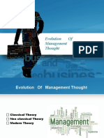 Evolution of Management Thought 1.7