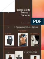 Tipologías de Bolsos o Carteras Por Diana H