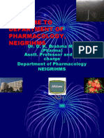 General Pharmacology - Sources of Drugs and Routes of Administration