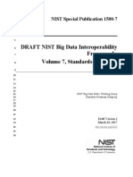 DRAFT NIST Big Data Interoperability Framework: Volume 7, Standards Roadmap