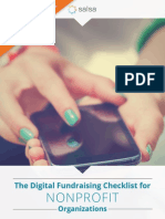 Digital Fundraising Checklist For Nonprofit Organizations