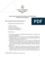 Supreme Court: 2020/21 Bar Examinations Application Process Frequently Asked Questions