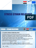 Stress Strain Relations