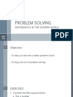 Problem Solving Chapter 3 - Math in The Modern World